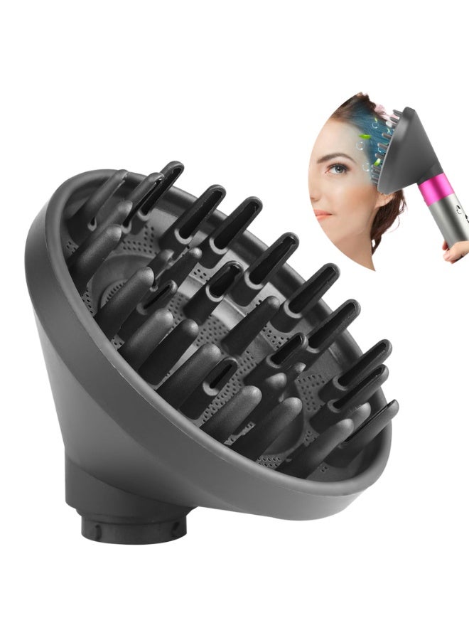 KISSUN Diffuser Attachment for Dyson Airwrap Styler HS01 HS05, Converting Your Air Wrap Styler to A Hair Dryer - Image 1